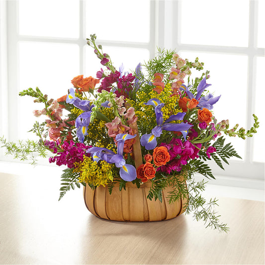 Garden of Life Basket – BLOSSOMS & BALLOONS FLORIST, Roseville CA