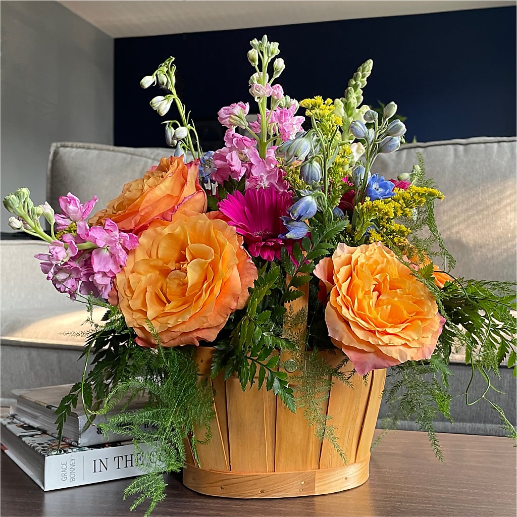 Garden of Life Basket – BLOSSOMS & BALLOONS FLORIST, Roseville CA