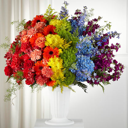 Pride & Unity Arrangement – BLOSSOMS & BALLOONS FLORIST, Roseville CA