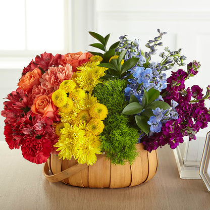 Prideful Basket – BLOSSOMS & BALLOONS FLORIST, Roseville CA