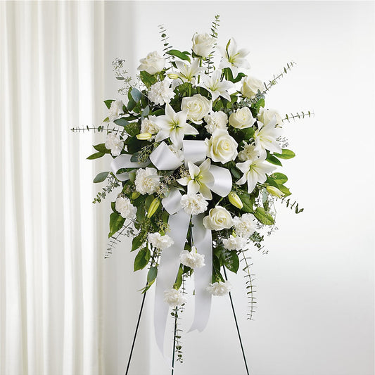 With Care Standing Spray – BLOSSOMS & BALLOONS FLORIST, Roseville CA