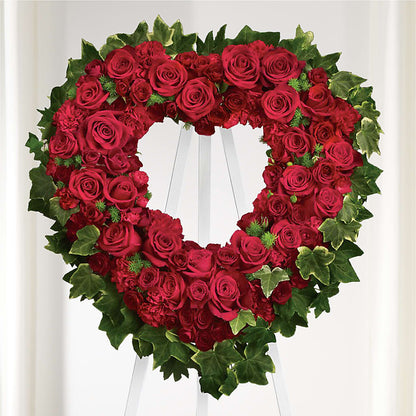 Wholehearted Standing Spray – BLOSSOMS & BALLOONS FLORIST, Roseville CA