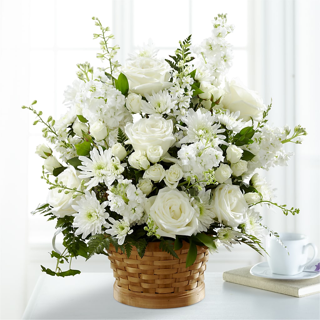 Heartfelt Condolences Arrangement – BLOSSOMS & BALLOONS FLORIST, Roseville CA