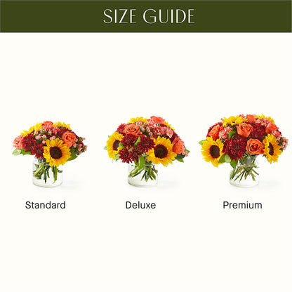 September Sunset Bouquet – BLOSSOMS & BALLOONS FLORIST, Roseville CA
