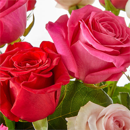Charming Rose Bouquet – BLOSSOMS & BALLOONS FLORIST, Roseville CA