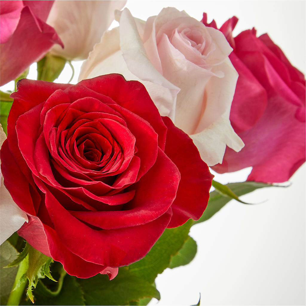 Charming Rose Bouquet – BLOSSOMS & BALLOONS FLORIST, Roseville CA