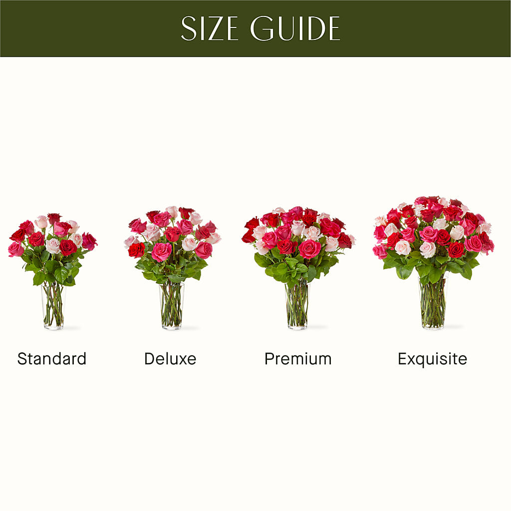 Charming Rose Bouquet – BLOSSOMS & BALLOONS FLORIST, Roseville CA