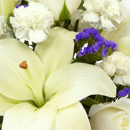 Sapphire Rush Bouquet – BLOSSOMS & BALLOONS FLORIST, Roseville CA
