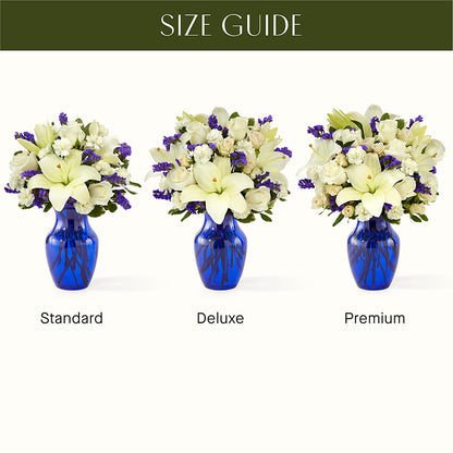 Sapphire Rush Bouquet – BLOSSOMS & BALLOONS FLORIST, Roseville CA