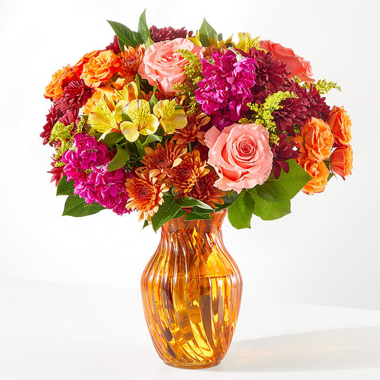 Amber Muse Bouquet – BLOSSOMS & BALLOONS FLORIST, Roseville CA