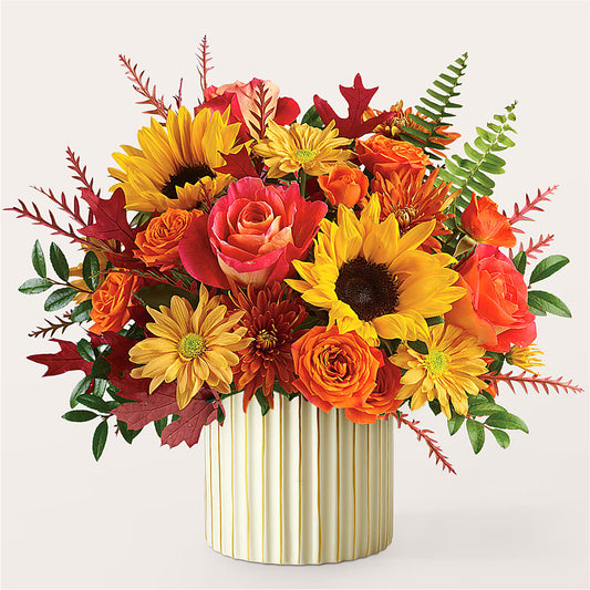Fall Campfire Bouquet – BLOSSOMS & BALLOONS FLORIST, Roseville CA