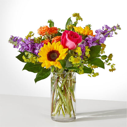 Vibrant Greetings Bouquet – BLOSSOMS & BALLOONS FLORIST, Roseville CA