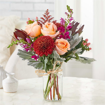 Moody Hues Bouquet – BLOSSOMS & BALLOONS FLORIST, Roseville CA