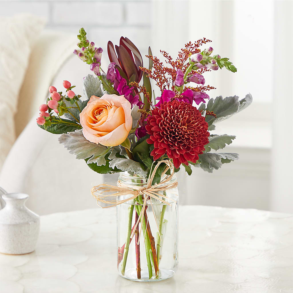 Moody Hues Bouquet – BLOSSOMS & BALLOONS FLORIST, Roseville CA