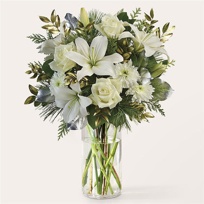 Wintry Mix Bouquet – BLOSSOMS & BALLOONS FLORIST, Roseville CA