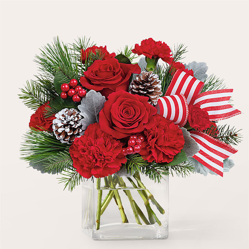 Baking Spirits Bright Bouquet – BLOSSOMS & BALLOONS FLORIST, Roseville CA