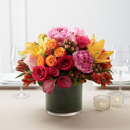 Color Mix Arrangement – BLOSSOMS & BALLOONS FLORIST, Roseville CA