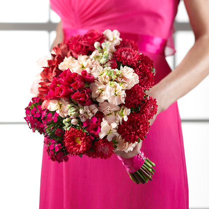 Pink Effervescence Bouquet – BLOSSOMS & BALLOONS FLORIST, Roseville CA