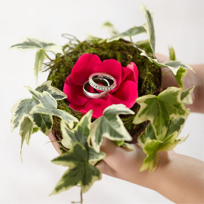 Lila Rose Ring Nest – BLOSSOMS & BALLOONS FLORIST, Roseville CA