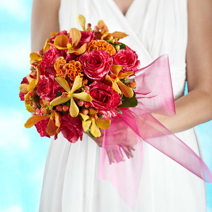 Brilliant Shades of Love Bouquet – BLOSSOMS & BALLOONS FLORIST, Roseville CA
