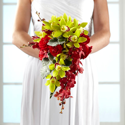 Elegant Orchid Bouquet – BLOSSOMS & BALLOONS FLORIST, Roseville CA