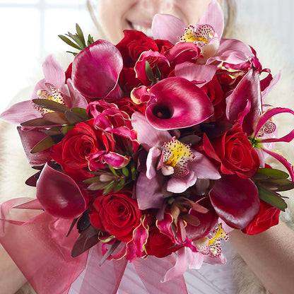 Heart of Hearts Bouquet – BLOSSOMS & BALLOONS FLORIST, Roseville CA
