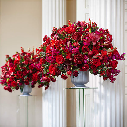 Love & Honor Arrangement – BLOSSOMS & BALLOONS FLORIST, Roseville CA