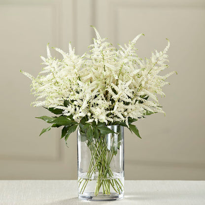 White Astilbe Bouquet – BLOSSOMS & BALLOONS FLORIST, Roseville CA